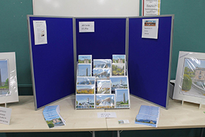 Prints stand